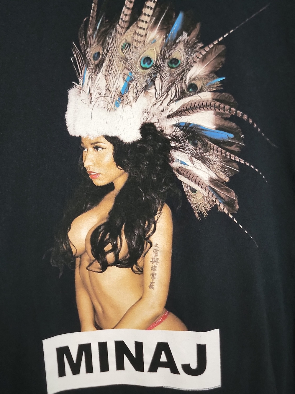 Officially Licensed Nicki Minaj 2015 The Pinkprint Tour Shirt - Mens Size Large